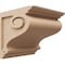Ekena Millwork 12"W x 12"D x 12"H Wide Scroll Rough Cedar Woodgrain TimberThane Corbel, Primed Tan CORUR12X12X12SCRRCPR - alternate 1